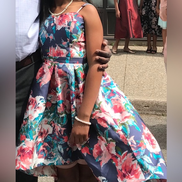 Floral Prom/Graduation Dress - Picture 4 of 7